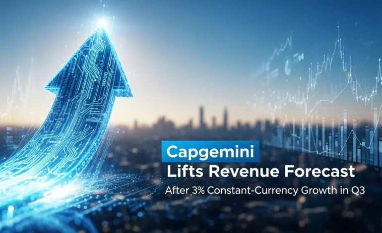 Capgemini Lifts Revenue Forecast After 3% Constant-Currency Growth in Q3