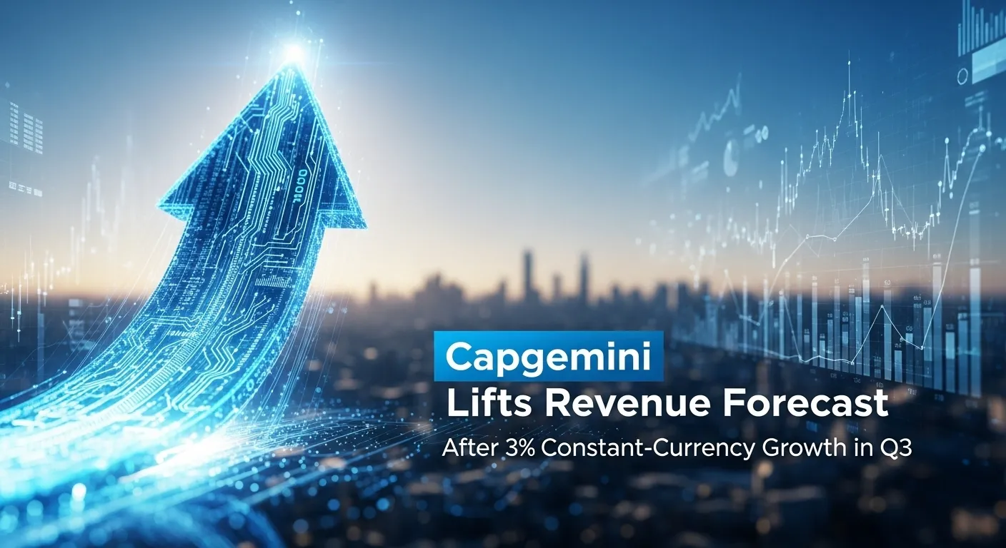 Capgemini Lifts Revenue Forecast After 3% Constant-Currency Growth in Q3