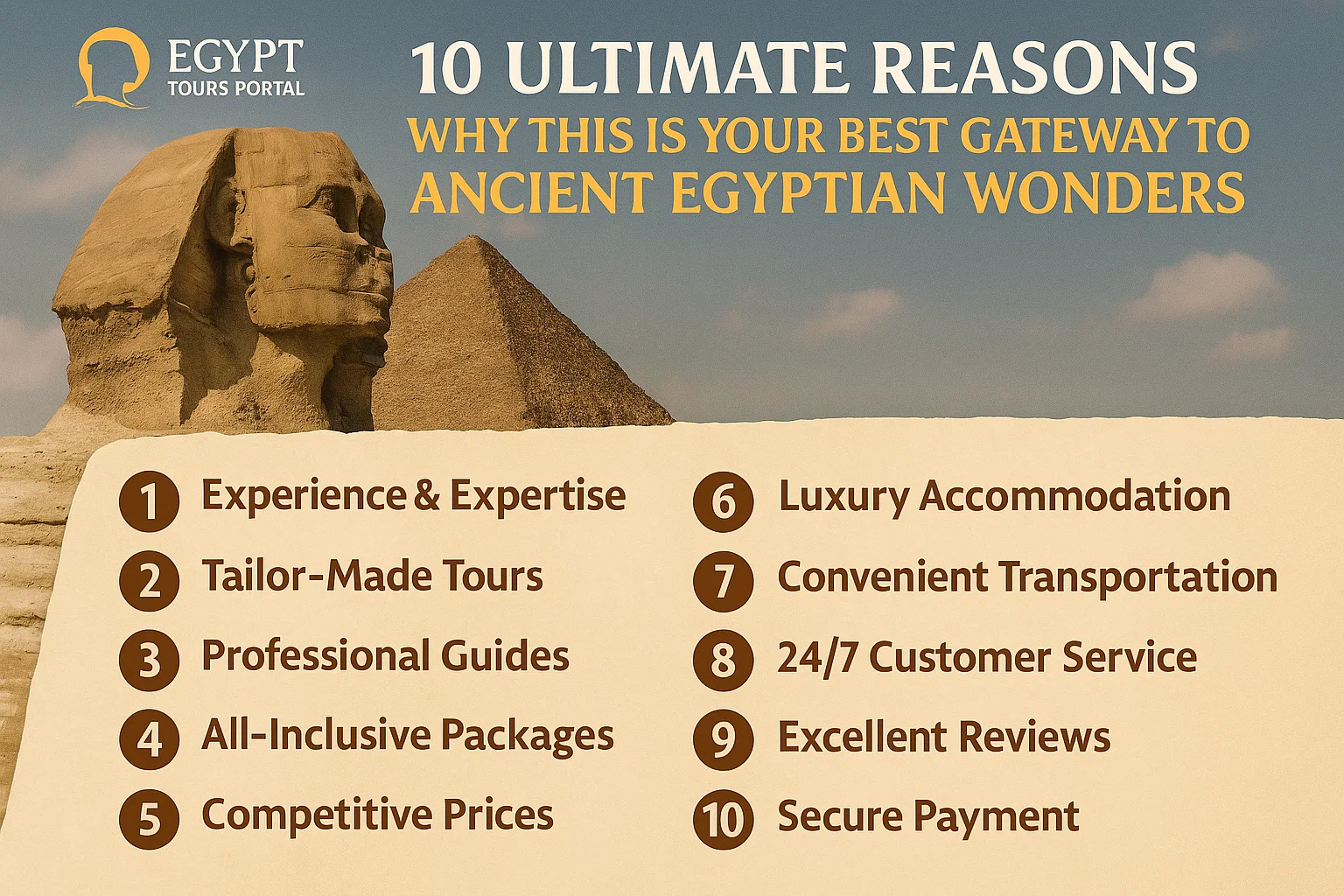 Egypt Tours Portal: 10 Ultimate Reasons Why This is Your Best Gateway to Ancient Egyptian Wonders
