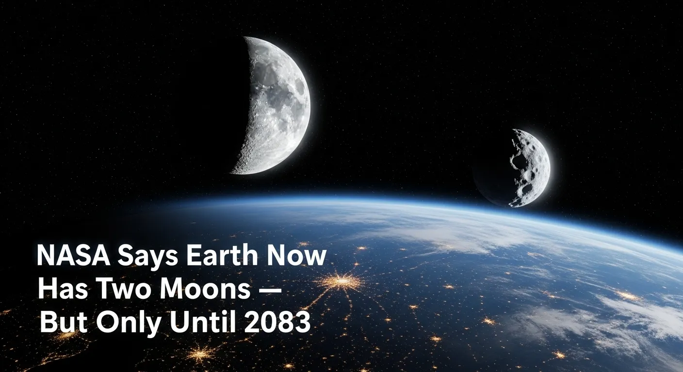 NASA Says Earth Now Has Two Moons — But Only Until 2083